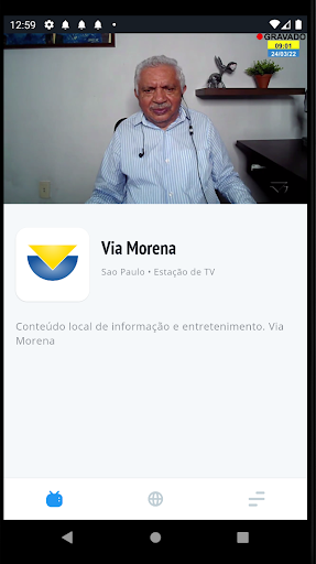 Android application Via Morena screenshort