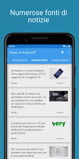 Notizie su Android™ screenshot 5