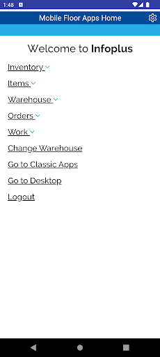 Infoplus Commerce Companion Screen 2