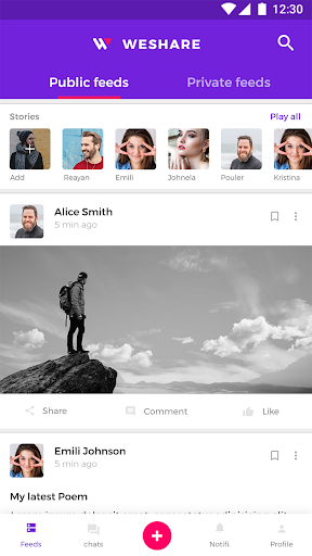 WeShare Screenshot 1 - AppWisp.com