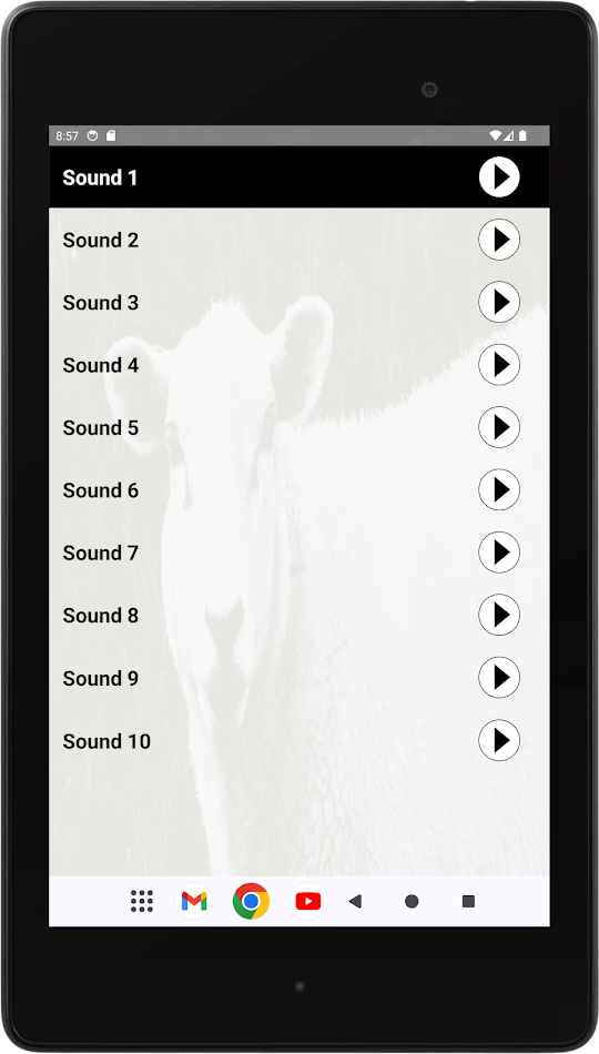 #9. Sheep Bleat Sounds (Android) Podle: Infinite_Apps