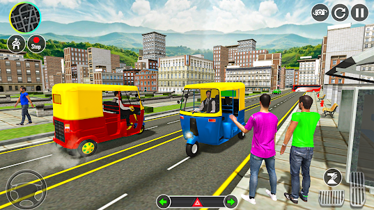 Auto Rickshaw game 3D car game