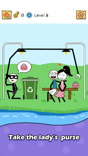 Thief Puzzle:Stick Hero Rescue Screen 2