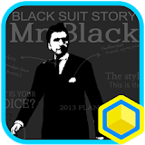 Black Suit Story 카카오홈 테마 icon