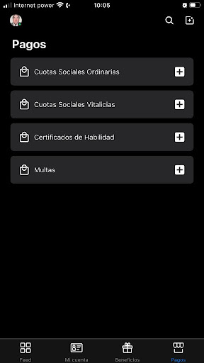 Android application CIP Móvil - CIP CDLima screenshort