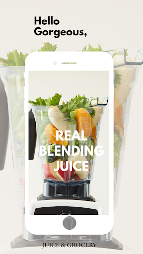 Android application 주스앤그로서리 screenshort