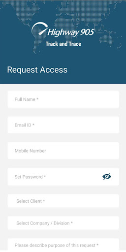 Highway 905 Shipment Tracking Screen 2