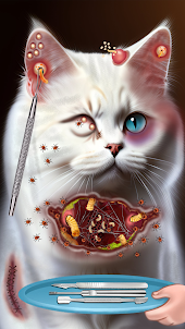 Cat ASMR Doctor Games: Salon