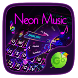 Neon Music GO Keyboard Theme icon