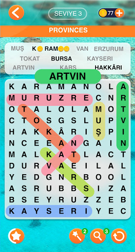 Kelime Arama Türkçe ekran görüntüsü