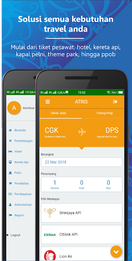 Android application ASM Travel - Tiket - Hotel & P screenshort