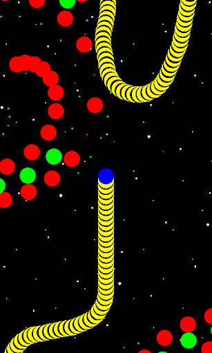 Android application snake eat greens screenshort
