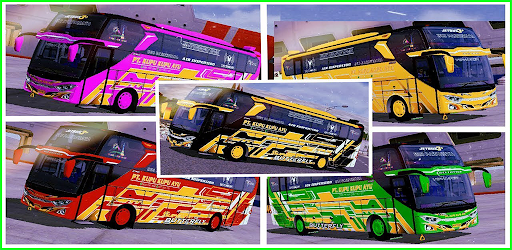 Bus Kupu Kupu Ayu Mod Bussid
