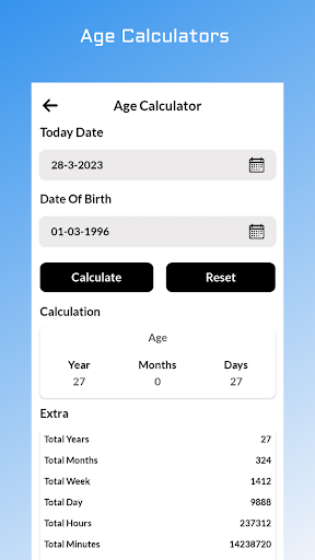 All In One Calculators Screen 3