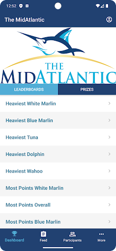 South Jersey Tournaments Screen 2