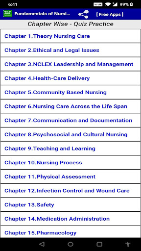 Fundamentals of Nursing Quiz