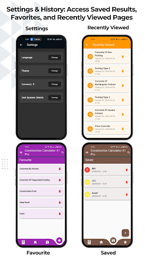 Construction Calculator A1 Pro screenshot 7