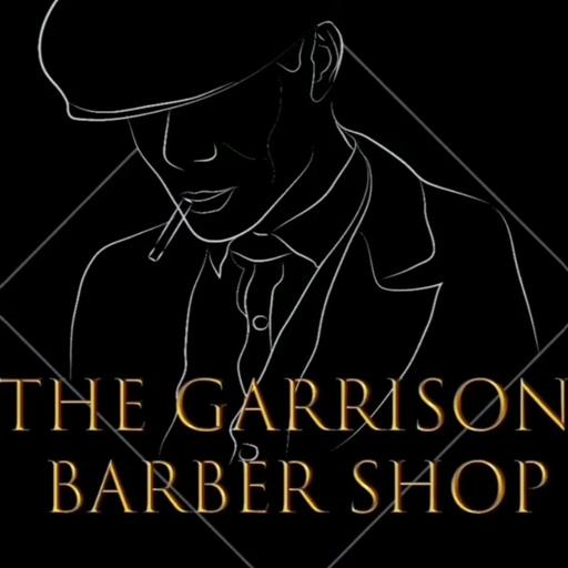 The Garrison Barbershop logo