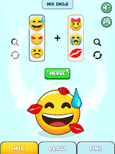 trộn Emoji Trò chơi: hợp nhất