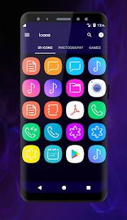 S9 UI - Icon Pack Capture d'écran