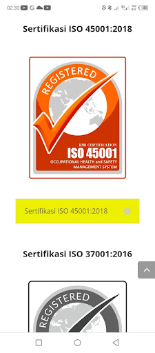 Jasa Buat Sertifikat ISO Screen 2
