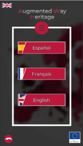 Android application Augmented Way: Heritage screenshort