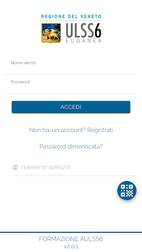 Android application FORMAZIONE AULSS6 screenshort