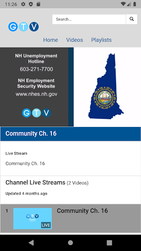 Goffstown TV Screen 2