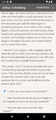 Arthur: A Retelling - Screenshot 1