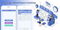 Work Log - Work Hours Trackingのおすすめ画像1