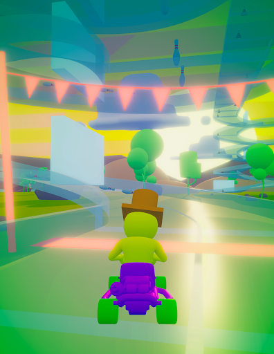 Android application Race The Kart screenshort