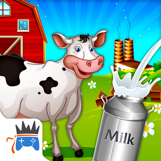 Milk Factory - Milk Maker Game logo