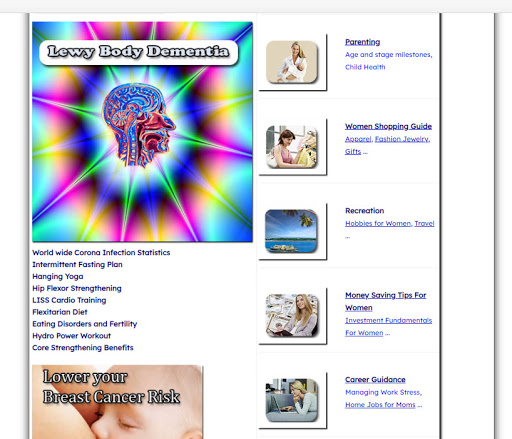 TargetWoman Portal Screen 3