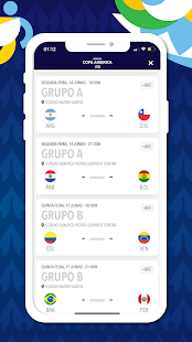 Copa América Oficial Screenshot