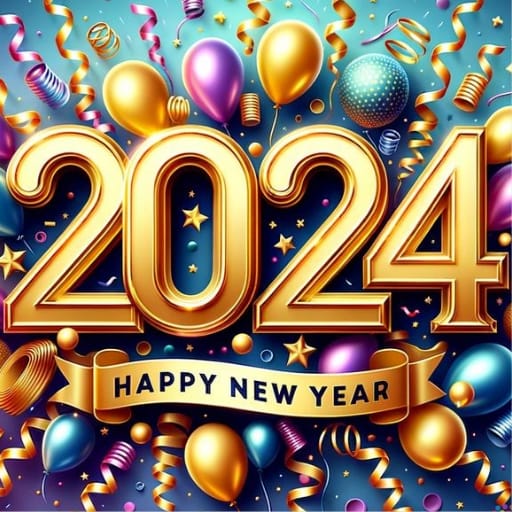 Happy Cheers Year 2024