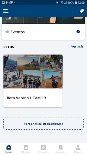 UCAM Universidad Católica de M Screen 3