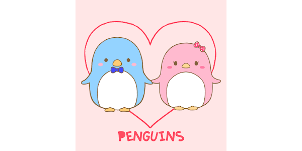 ペア壁紙 アイコン ペンギンのカップル Google Play のアプリ
