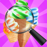 ice cream find hidden object game icon