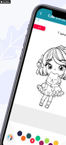 Girl coloring pages 1.0 APK + Mod (Free purchase) for Android