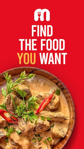 Android application Menufinder: Food Delivery screenshort