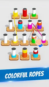 Rope Color Sorting Game