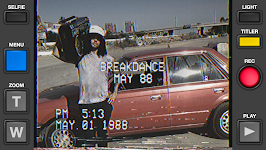 screenshot of Rarevision VHS - Retro 80s Cam