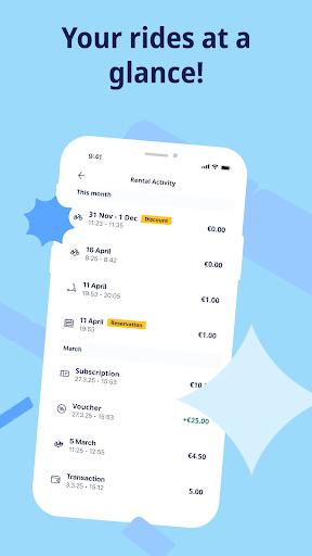 Screenshot of nextbike