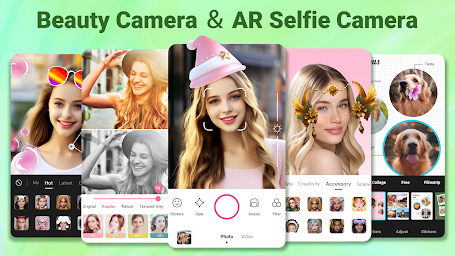 Beauty Camera & Makeup Stylist - Screenshot Image