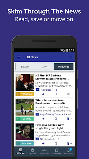New Zealand News & Headlines Screen 3