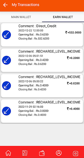 mtob - prepaid recharge app Screen 3