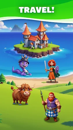 Game screenshot Merge Travel: Build Dream Town apk download