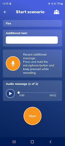 Android application MultiBel screenshort