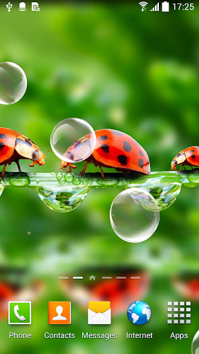 Android application Macro Photos Live Wallpaper screenshort