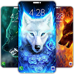Cover Image of Скачать Galaxy Wolf Wallpapers 4K UHD  APK